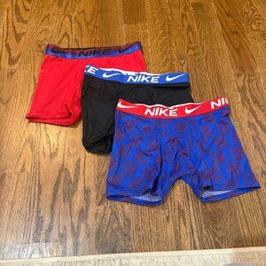 3-Pack Nike Athletic Boy Shorts | Athletic Compression Underwear Sz S